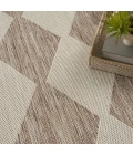 Nourison Positano Beige POS04 10ft. Round Rug