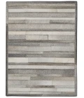 Calvin Klein Home Prairie Area Rug PRA1 Silver