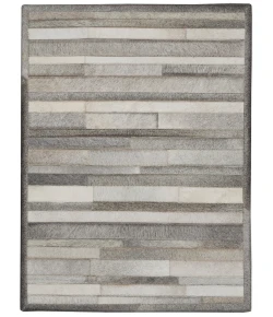 Calvin Klein Home Prairie PRA1 Silver 2 ft. X 3 ft. Area Rug