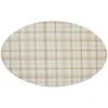 Nourison Home Grafix GRF03 Ivory Beige 8 ft. Round Area Rug