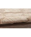 Nourison Easy Care Natural Beige NES01 2 ft. X 4 ft. Rectangle Rug