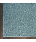 Nourison Washable Solutions Aqua WSL01 5 ft. X 7 ft. Rect. Rug