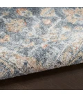 Nourison Astra Machine Washable Area Rug ASW11 Grey/Gold