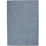 Nourison Home Positano POS01 Navy Blue 4 ft. X 6 ft. Area Rug