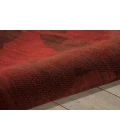 Calvin Klein Home Urban Red URB05 9ft.6in. x 13ft. Rect. Rug