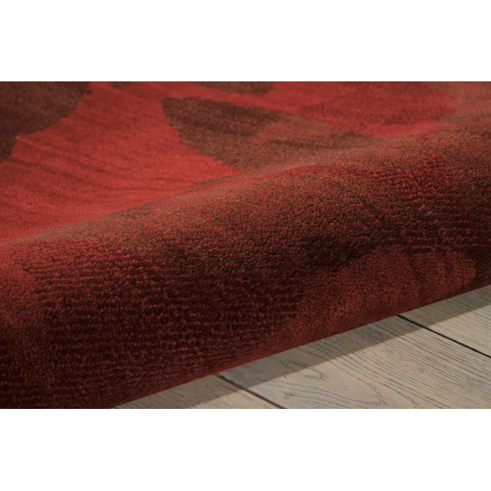 Calvin Klein Home Urban Red URB05 9ft.6in. x 13ft. Rect. Rug