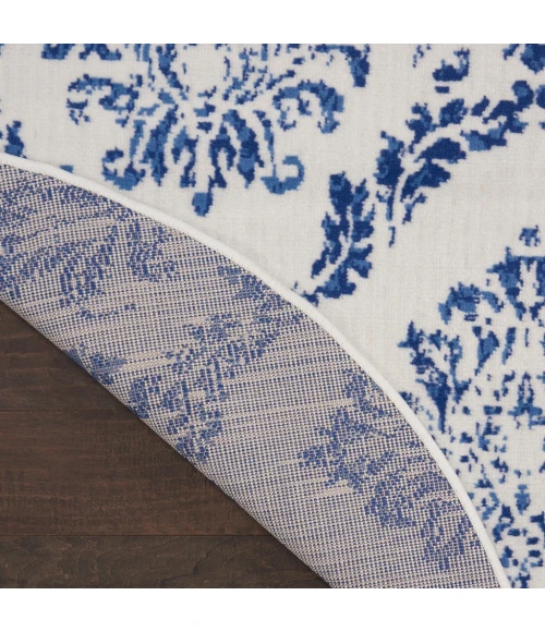 Nourison Whimsicle Area Rug WHS01-Ivory Navy