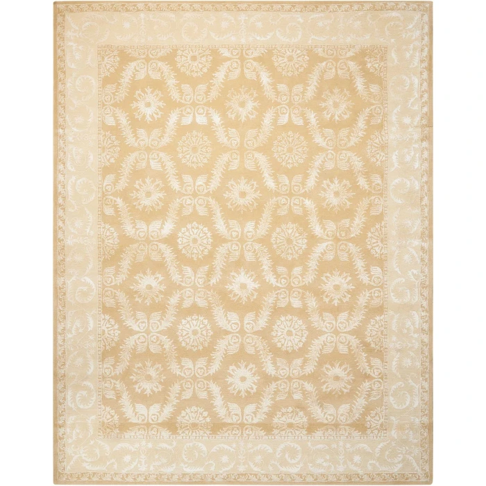 Nourison Home Symphony Gold SYM08 5ft.6in. x 7ft.5in. Rect. Rug