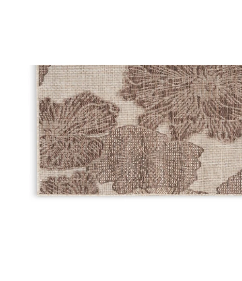Nourison Garden Oasis Natural GOA04 4 ft. X 6 ft. Rectangle Rug