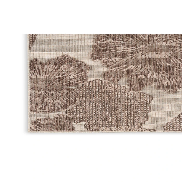 Nourison Garden Oasis Natural GOA04 4 ft. X 6 ft. Rectangle Rug