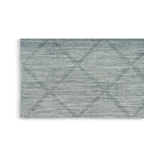 Nourison Wool Haven Blue WOH01 3 ft. 9 in. X 5 ft. 9 in. Rectangle Rug