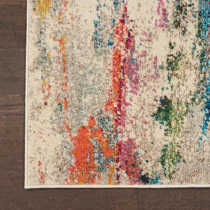 Nourison Celestial Area Rug CES12-Ivory/Multicolor