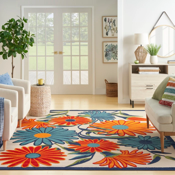 Nourison Aloha Area Rug ALH33 Multicolor