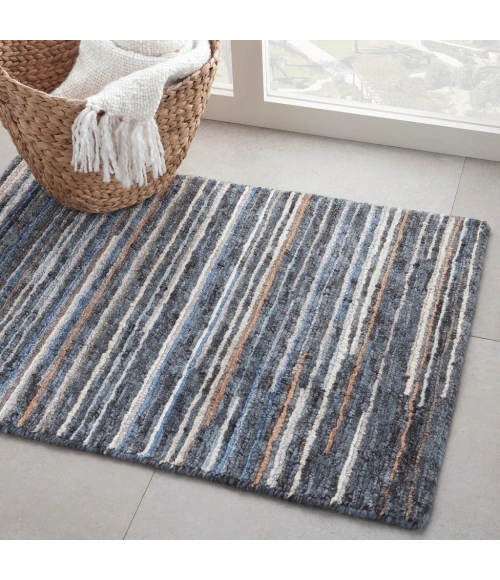 Nourison Plateau Area Rug PAE01-Blue