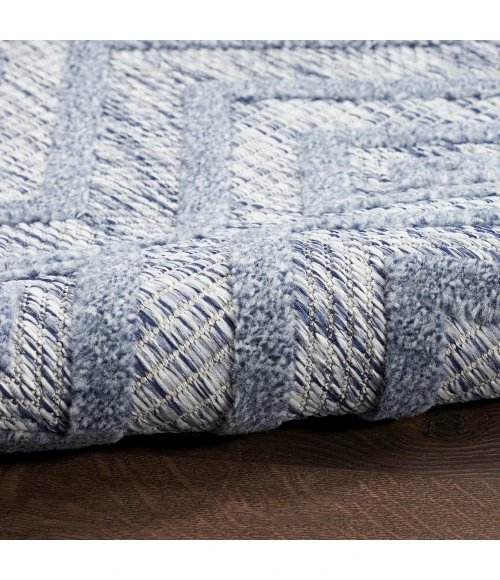 Nourison Versatile Area Rug NRV01 Denim Blue