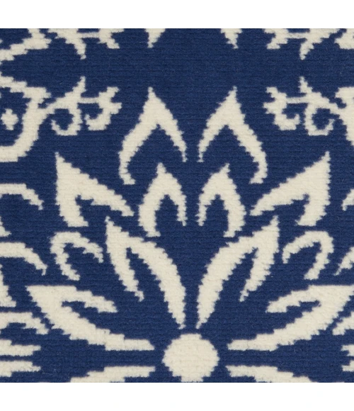 Nourison Jubilant Runner Area Rug JUB06-Navy/Ivory