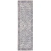 Nourison Home New Concept Washables SR104 Grey 2 ft. 2 in. X 8 ft. Area Rug