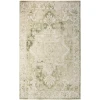 Nourison Home Astra Machine Washable ASW12 Ivory Green 9 ft. X 12 ft. Area Rug