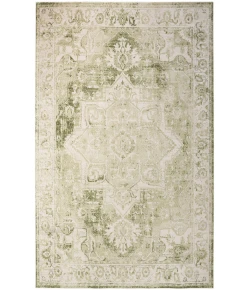 Nourison Home Astra Machine Washable ASW12 Ivory Green 9 ft. X 12 ft. Area Rug