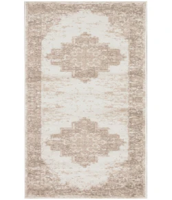 Nourison Home Grafix GRF14 Ivory Beige 2 ft. 3 in. X 10 ft. Area Rug