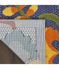 Nourison Home Aloha Blue ALH17 7ft. x 10ft. Rect. Rug