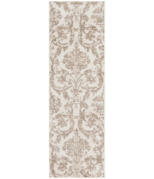 Nourison Jubilant Ivory Beige JUB09 2 ft. X 6 ft. Rect. Rug