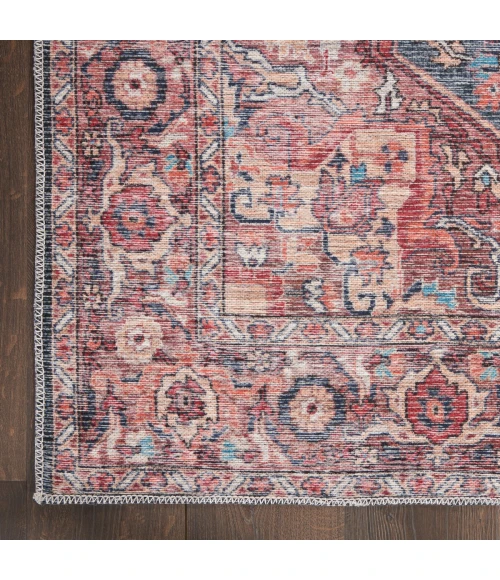 Nourison Machine Washable Series 1 Multicolor SR101 9 ft. X 12 ft. Rect. Rug