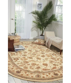 Nourison Home Nourison 2000 2023 Ivory 7 ft. 6 in. X 9 ft. 6 in. Oval Area Rug