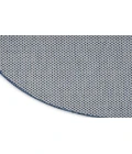 Nourison Courtyard Ivory Blue COU01 5 ft. X 8 ft. Oval Rug