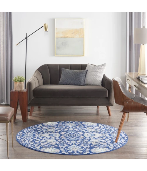 Nourison Whimsicle Area Rug WHS10-Navy Multicolor