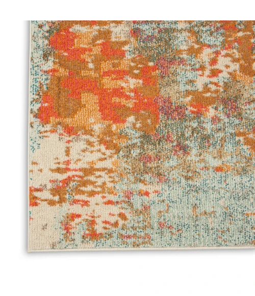 Nourison Celestial Area Rug CES13-Pink/Multicolor