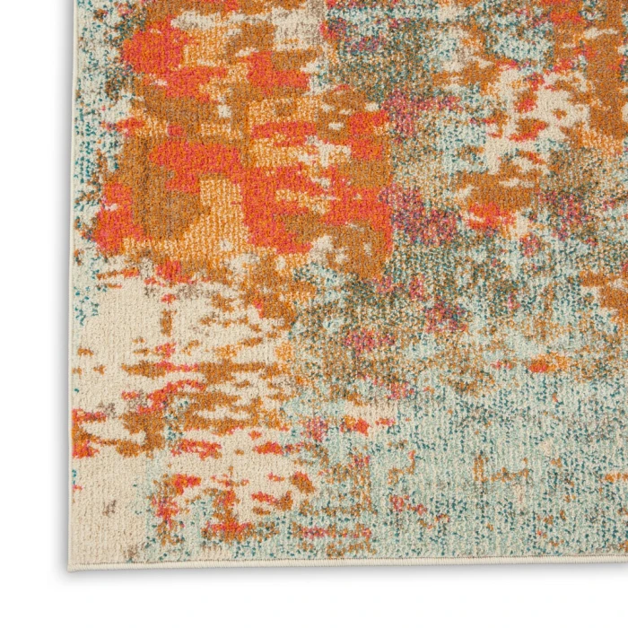 Nourison Celestial Area Rug CES13-Pink/Multicolor