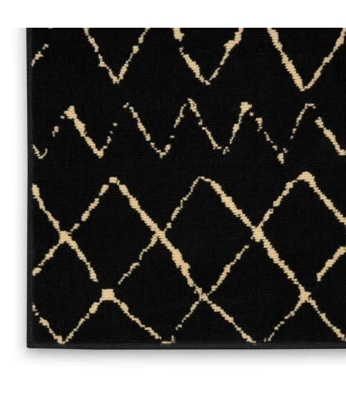 Nourison Grafix Area Rug GRF04-Black