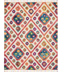 Nourison Home Nomad White NMD03 8ft.10in. x 12ft. Rect. Rug
