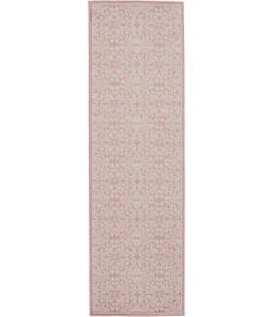 Nourison Home Jubilant JUB06 Ivory Pink 2 ft. 3 in. X 7 ft. 3 in. Area Rug