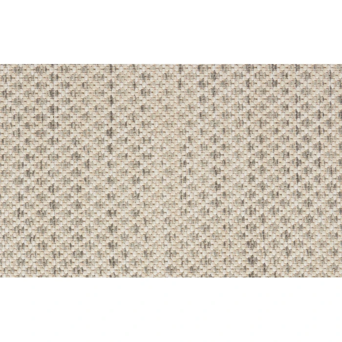 Nourison Courtyard Ivory Silver COU01 6 ft. X 9 ft. Oval Rug