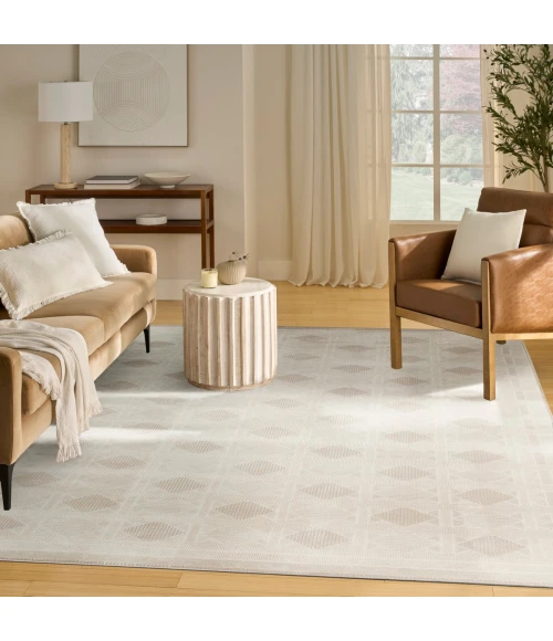 Nourison Nordic Ivory Beige NRC06 8 ft. X 10 ft. Rect. Rug
