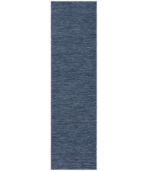 Nourison Washable Solutions Navy Blue WSL01 8 ft. Rect. Rug