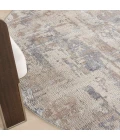 Nourison Rustic Textures Area Rug RUS06 Beige/Grey 7'10" Round