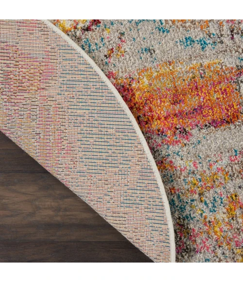 Nourison Celestial Round Area Rug CES02-Sealife