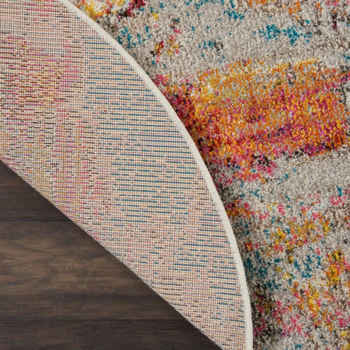 Nourison Celestial Round Area Rug CES02-Sealife