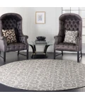 Nourison Grafix Round Area Rug GRF19-Grey