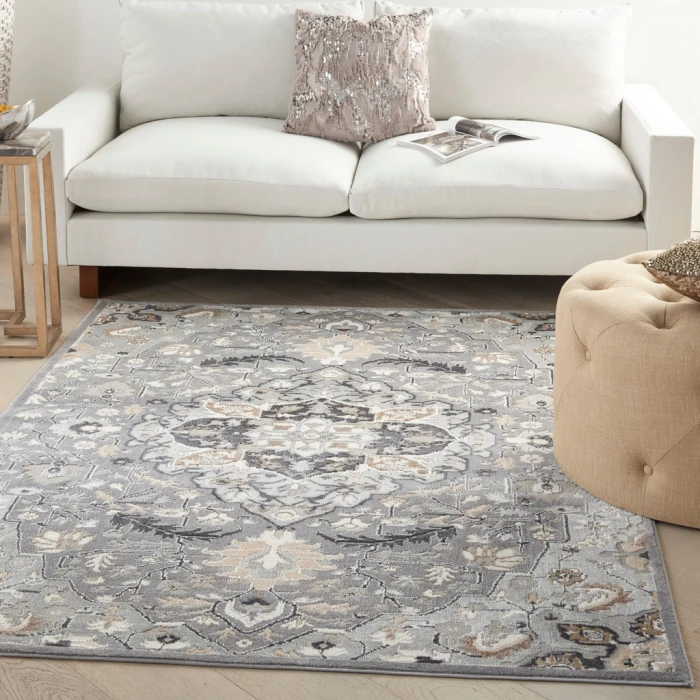Nourison Elation Area Rug ETN09-Grey