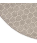 Nourison Twist Reversible Grey TWS01 8 ft. X Round Rug