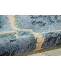 Nourison Home Tahoe Modern Blue MTA06 3ft.9in. x 5ft.9in. Rect. Rug