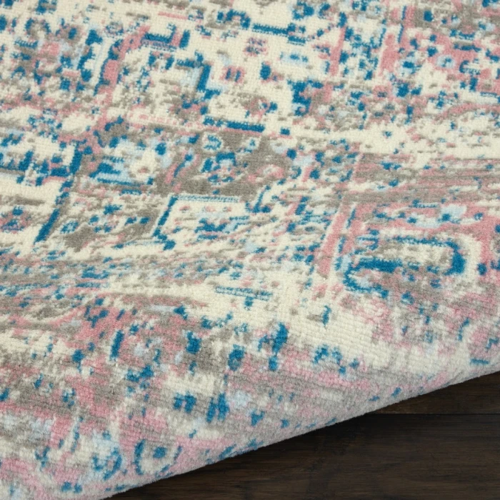 Nourison Grafix Area Rug GRF14-Ivory/Pink