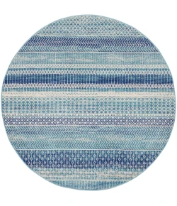 Nourison Home Passion PSN26 Navy Blue 4 ft. Round Area Rug