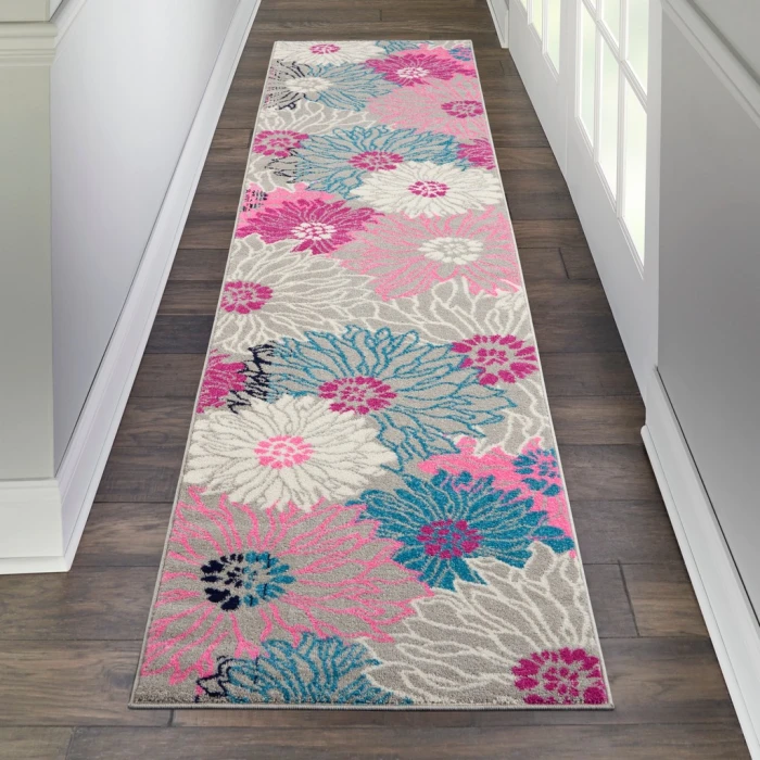 Nourison Passion Runner Area Rug PSN17-Grey