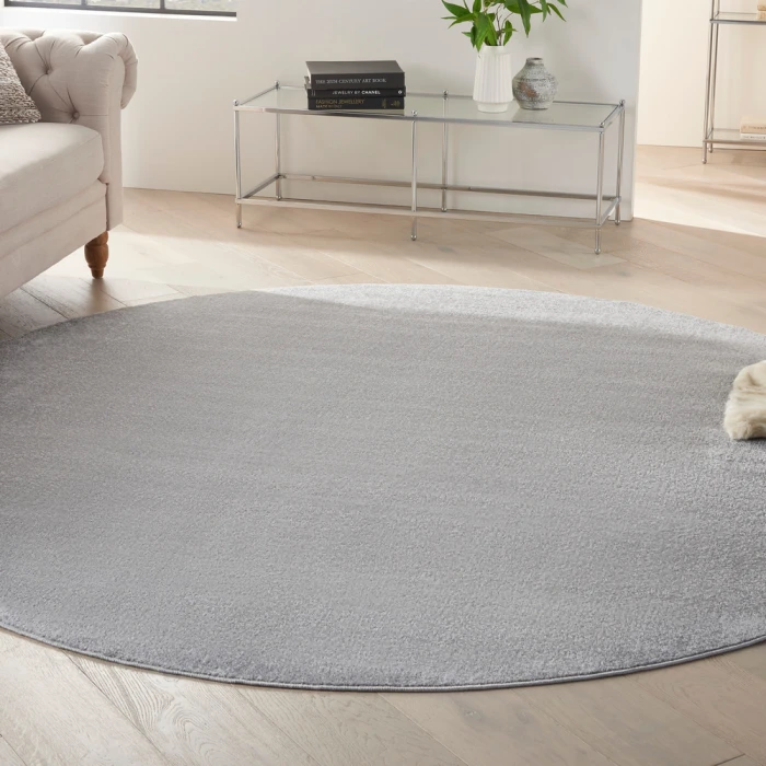 Nourison Nourison Essentials Area Rug NRE01 Silver Grey