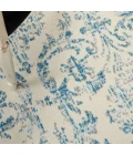 Nourison Jubilant Area Rug JUB09-Ivory/Blue